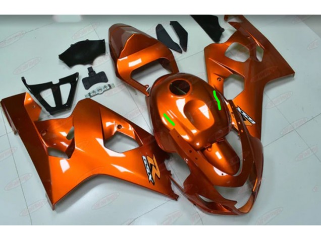 2004-2005 Orange Suzuki GSXR 600/750 Plastics Fairing Kits 2004-2005 Orange Suzuki GSXR 600/750 Plastics Fairing Kits