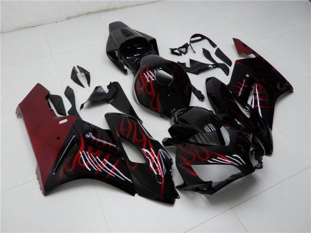 2004-2005 Red Black Honda CBR1000RR Motorcycle Fairings 2004-2005 Red Black Honda CBR1000RR Motorcycle Fairings