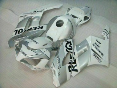 2004-2005 Silver White Honda CBR1000RR Motorcycle Fairings & Bodywork