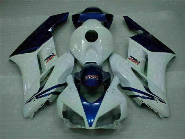 2004-2005 White Blue Honda CBR1000RR Complete Fairing Kit 2004-2005 White Blue Honda CBR1000RR Complete Fairing Kit