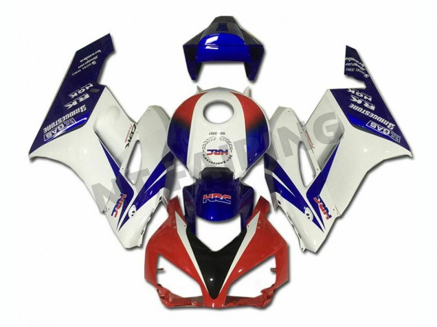 2004-2005 White Blue Red Honda CBR1000RR Motorcycle Fairings 2004-2005 White Blue Red Honda CBR1000RR Motorcycle Fairings