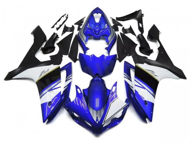 2004-2006 Blue White Black Yamaha YZF R1 Motorcycle Fairings 2004-2006 Blue White Black Yamaha YZF R1 Motorcycle Fairings