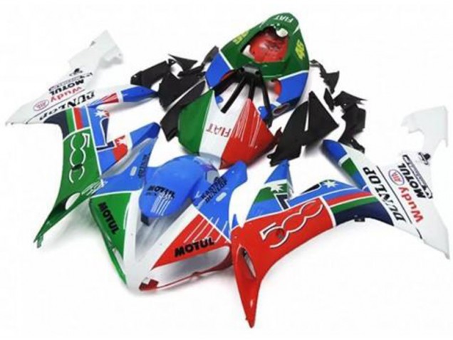 2004-2006 Green Red Blue White Yamaha YZF R1 Motorcycle Fairings