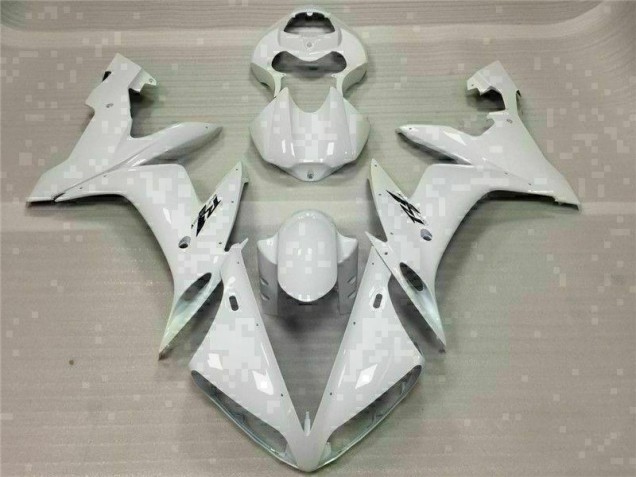 2004-2006 White Yamaha YZF R1 Motorcycle Fairings 2004-2006 White Yamaha YZF R1 Motorcycle Fairings
