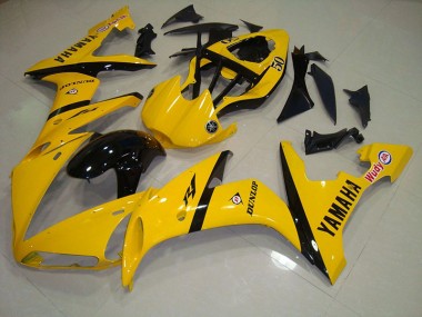2004-2006 Yellow Black Yamaha YZF R1 Motorcycle Fairings