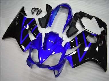 2004-2007 Blue Black Honda CBR600 F4i Motorcycle Fairings