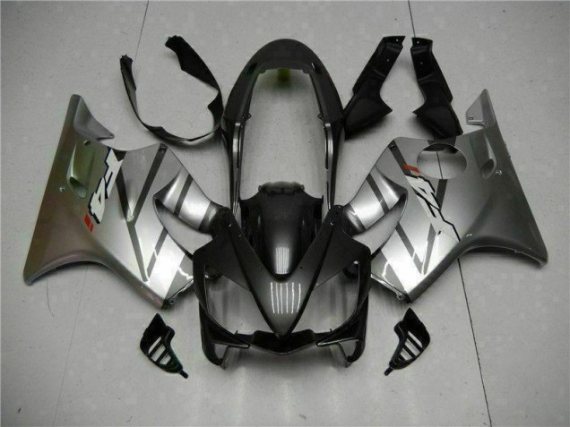 2004-2007 Silver Black Honda CBR600 F4i Motorcycle Fairings 2004-2007 Silver Black Honda CBR600 F4i Motorcycle Fairings