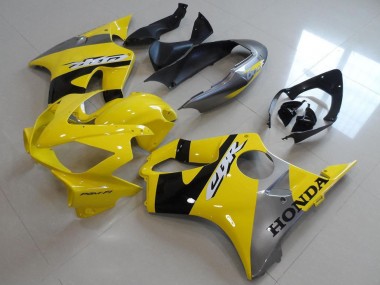 2004-2007 Yellow Grey Honda CBR600 F4i Motorcycle Fairings