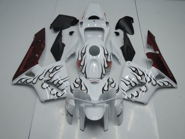 2005-2006 Black Flame Honda CBR600RR Motorcycle Fairings