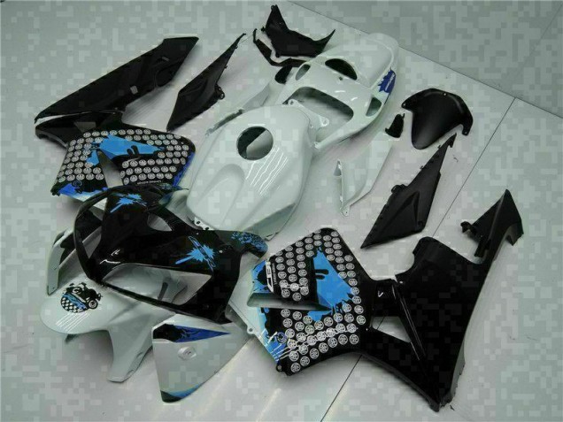 2005-2006 Black Honda CBR600RR Plastic Full Fairing Kit 2005-2006 Black Honda CBR600RR Plastic Full Fairing Kit