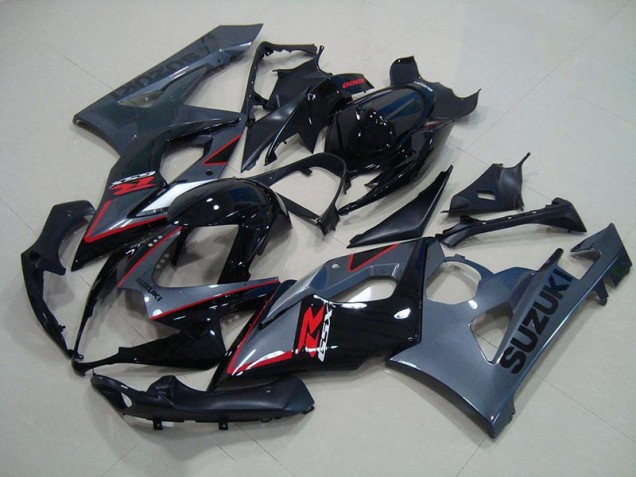 2005-2006 Black Red Decals Suzuki GSXR 1000 Motorcycle Fairings 2005-2006 Black Red Decals Suzuki GSXR 1000 Motorcycle Fairings