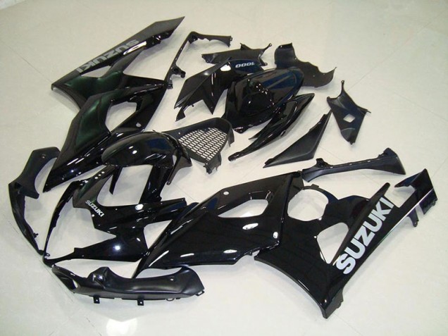 2005-2006 Black Silver Decals Suzuki GSXR 1000 Motorcycle Fairings