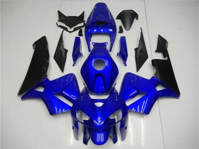 2005-2006 Blue Black Honda CBR600RR Motorcycle Fairings 2005-2006 Blue Black Honda CBR600RR Motorcycle Fairings