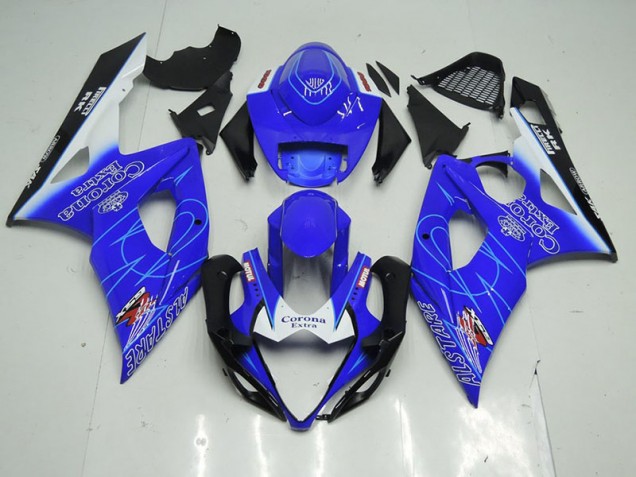 2005-2006 Blue Corona Suzuki GSXR 1000 Motorcycle Fairings