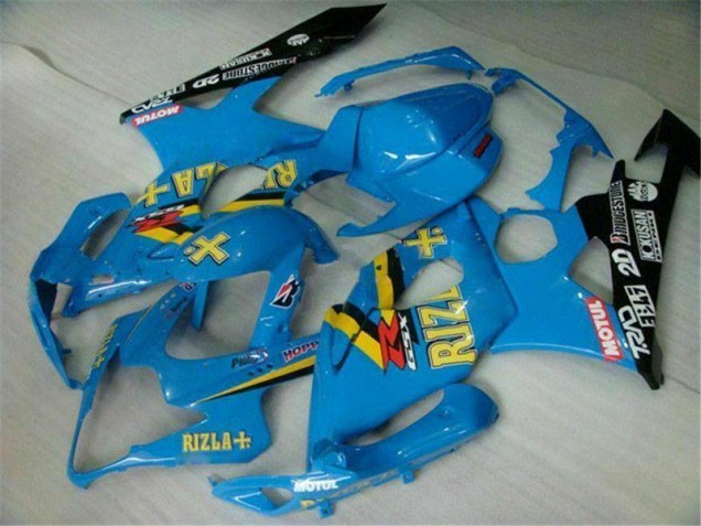 2005-2006 Blue Suzuki GSXR 1000 Motorcycle Fairings