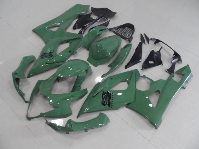 2005-2006 Glossy Army Green Suzuki GSXR 1000 Motorcycle Fairings 2005-2006 Glossy Army Green Suzuki GSXR 1000 Motorcycle Fairings