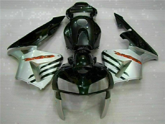 2005-2006 Glossy Black Honda CBR600RR Motorcycle Fairings 2005-2006 Glossy Black Honda CBR600RR Motorcycle Fairings