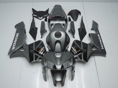 2005-2006 Grey Black Honda CBR600RR Motorcycle Fairings