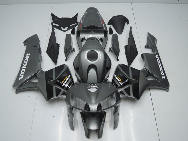 2005-2006 Grey Black Honda CBR600RR Motorcycle Fairings 2005-2006 Grey Black Honda CBR600RR Motorcycle Fairings
