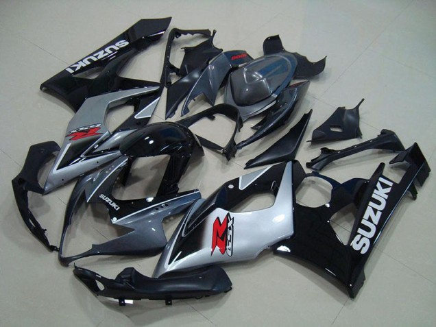 2005-2006 Grey Black Silver Suzuki GSXR 1000 Motorcycle Fairings