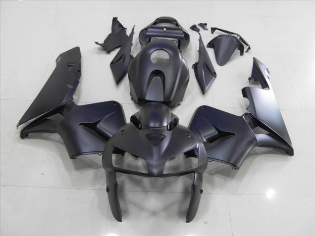 2005-2006 Matte Black Honda CBR600RR Plastics Motorcycle Fairings 2005-2006 Matte Black Honda CBR600RR Plastics Motorcycle Fairings