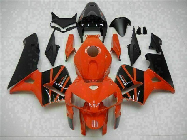 2005-2006 Orange Honda CBR600RR Full Fairing Kit 2005-2006 Orange Honda CBR600RR Full Fairing Kit