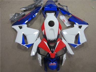 2005-2006 White Blue Red Hrc Honda CBR600RR Motorcycle Fairings