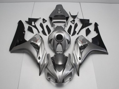 2006-2007 Black and Grey Honda CBR1000RR Motorcycle Fairings