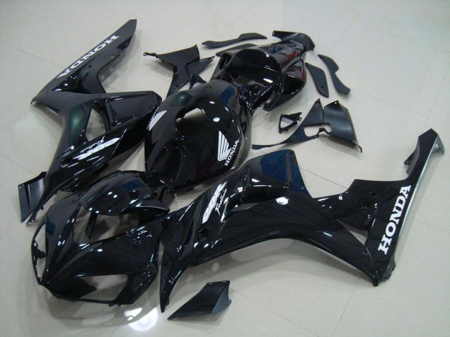 2006-2007 Black Silver Decals Honda CBR1000RR Motorcycle Fairings 2006-2007 Black Silver Decals Honda CBR1000RR Motorcycle Fairings