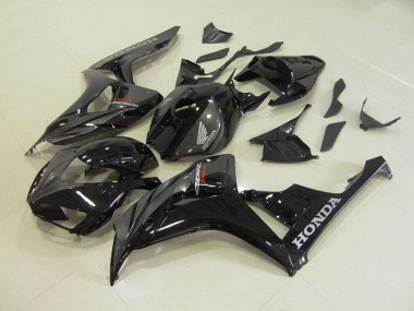 2006-2007 Black Silver Honda CBR1000RR Motorcycle Fairings