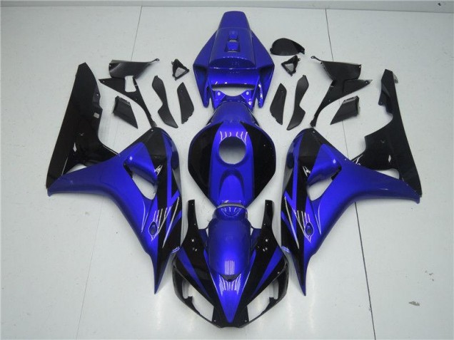2006-2007 Blue Black Honda CBR1000RR Motorcycle Fairings 2006-2007 Blue Black Honda CBR1000RR Motorcycle Fairings