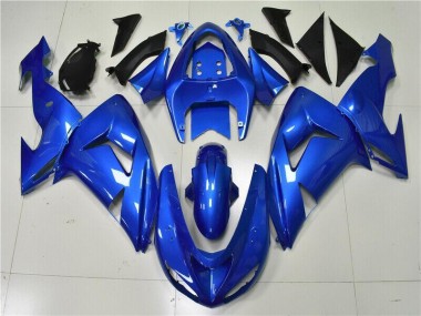2006-2007 Blue Kawasaki Ninja ZX10R Motorcycle Fairings