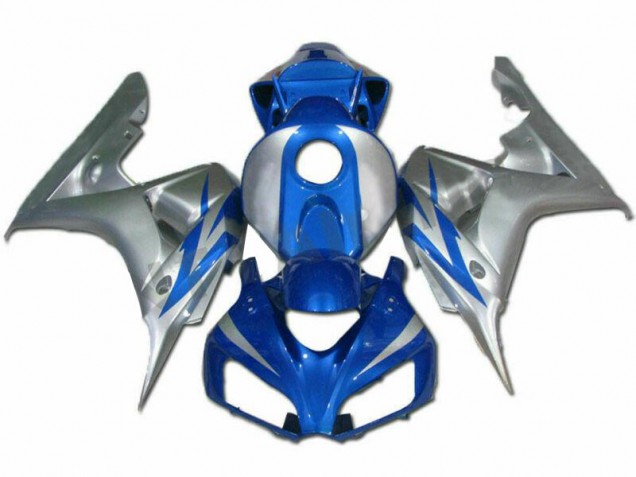 2006-2007 Blue Silver Honda CBR1000RR Motorcycle Fairings 2006-2007 Blue Silver Honda CBR1000RR Motorcycle Fairings
