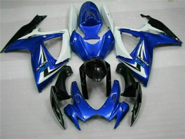 2006-2007 Blue Suzuki GSXR 600/750 Motorcycle Fairings & Bodywork 2006-2007 Blue Suzuki GSXR 600/750 Motorcycle Fairings & Bodywork