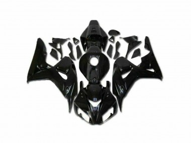 2006-2007 Glossy Black Honda CBR1000RR Motorcycle Fairings & Bodywork