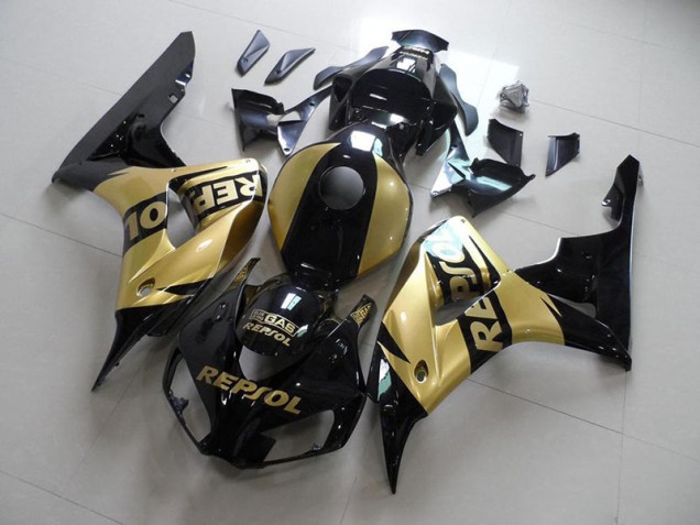 2006-2007 Gold Repsol Honda CBR1000RR Motorcycle Fairings 2006-2007 Gold Repsol Honda CBR1000RR Motorcycle Fairings