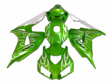 2006-2007 Green Honda CBR1000RR Motorcycle Fairings