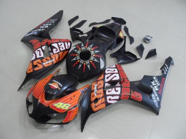2006-2007 Matte Rossi Honda CBR1000RR Motorcycle Fairings