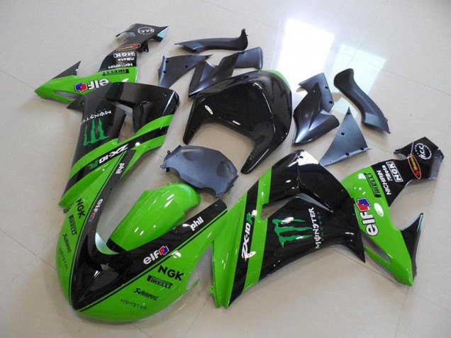 2006-2007 Monster Race Kawasaki Ninja ZX10R Motorcycle Fairings