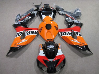 2006-2007 Orange Repsol Honda CBR1000RR Motorcycle Fairings & Bodywork