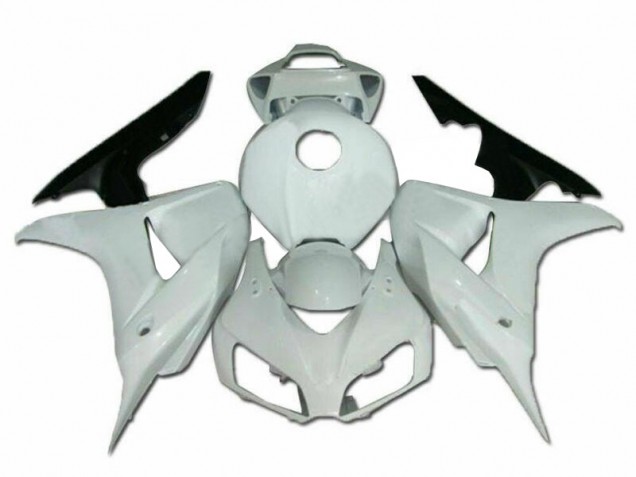 2006-2007 White Honda CBR1000RR Motorcycle Fairings & Bodywork 2006-2007 White Honda CBR1000RR Motorcycle Fairings & Bodywork