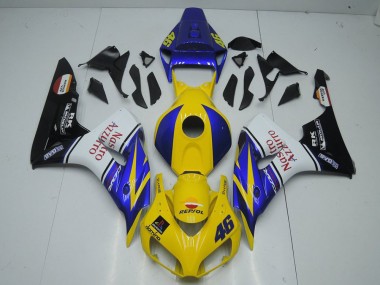 2006-2007 Yellow Nastro Honda CBR1000RR Motorcycle Fairings