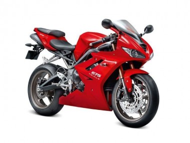 2006-2008 Red Triumph Daytona 675 Triple Motorcycle Fairings & Bodywork