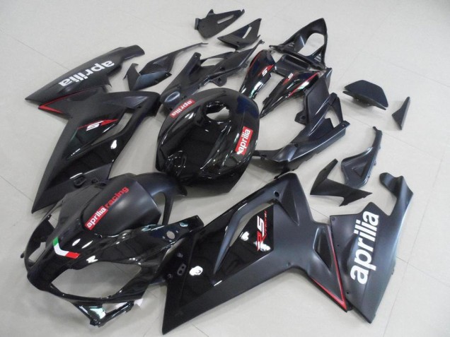 2006-2011 Black and Matte Black Aprilia RS125 Motorcycle Fairings 2006-2011 Black and Matte Black Aprilia RS125 Motorcycle Fairings