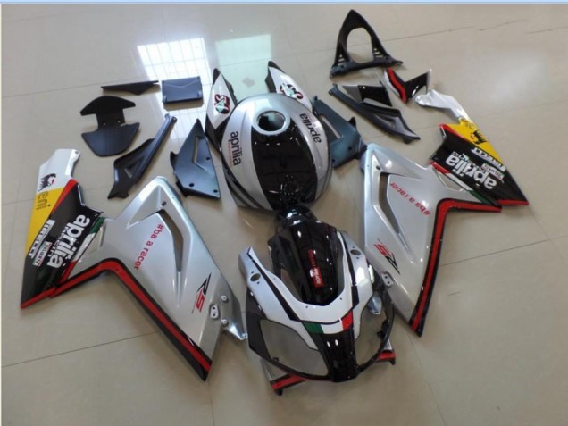 2006-2011 Silver Black Red Aprilia RS125 Motorcycle Fairings 2006-2011 Silver Black Red Aprilia RS125 Motorcycle Fairings