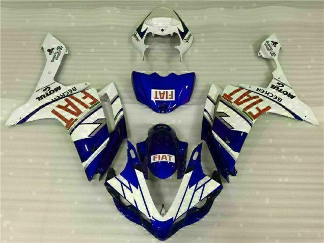 2007-2008 Blue Yamaha YZF R1 Motorcycle Fairings & Plastics