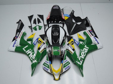 2007-2008 Green Liner Honda CBR600RR Motorcycle Fairings