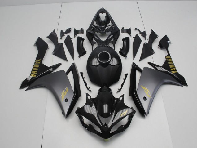 2007-2008 Grey Black Yamaha YZF R1 Motorcycle Fairings 2007-2008 Grey Black Yamaha YZF R1 Motorcycle Fairings