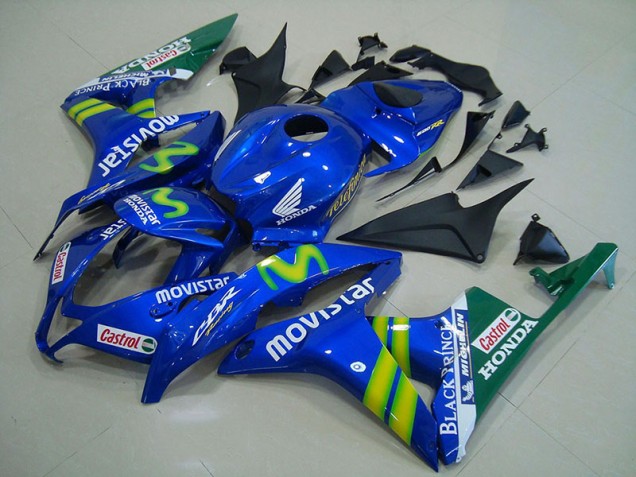 2007-2008 Movistar Honda CBR600RR Motorcycle Fairings 2007-2008 Movistar Honda CBR600RR Motorcycle Fairings