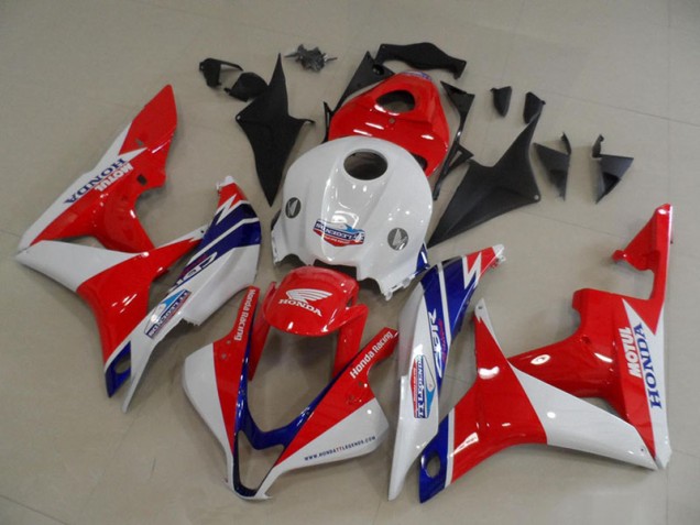 2007-2008 Red White Honda CBR600RR Motorcycle Fairings 2007-2008 Red White Honda CBR600RR Motorcycle Fairings